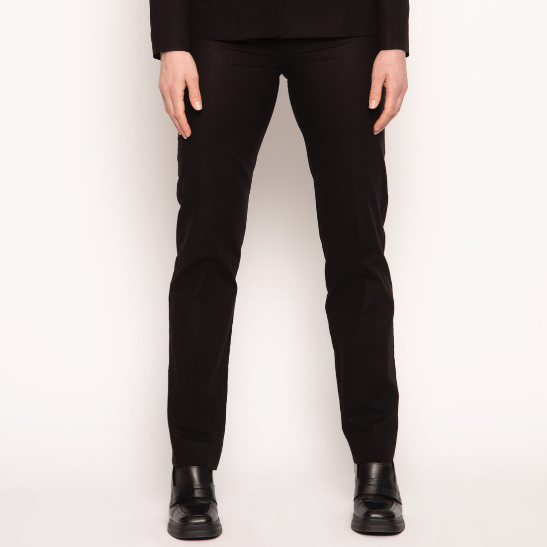 Pantalon Droit Noir - Khate - Coton biologique - NUYHENN