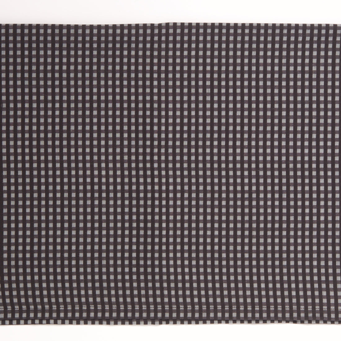 Foulard coton - Petits carreaux gris et noirs - NUYHENN